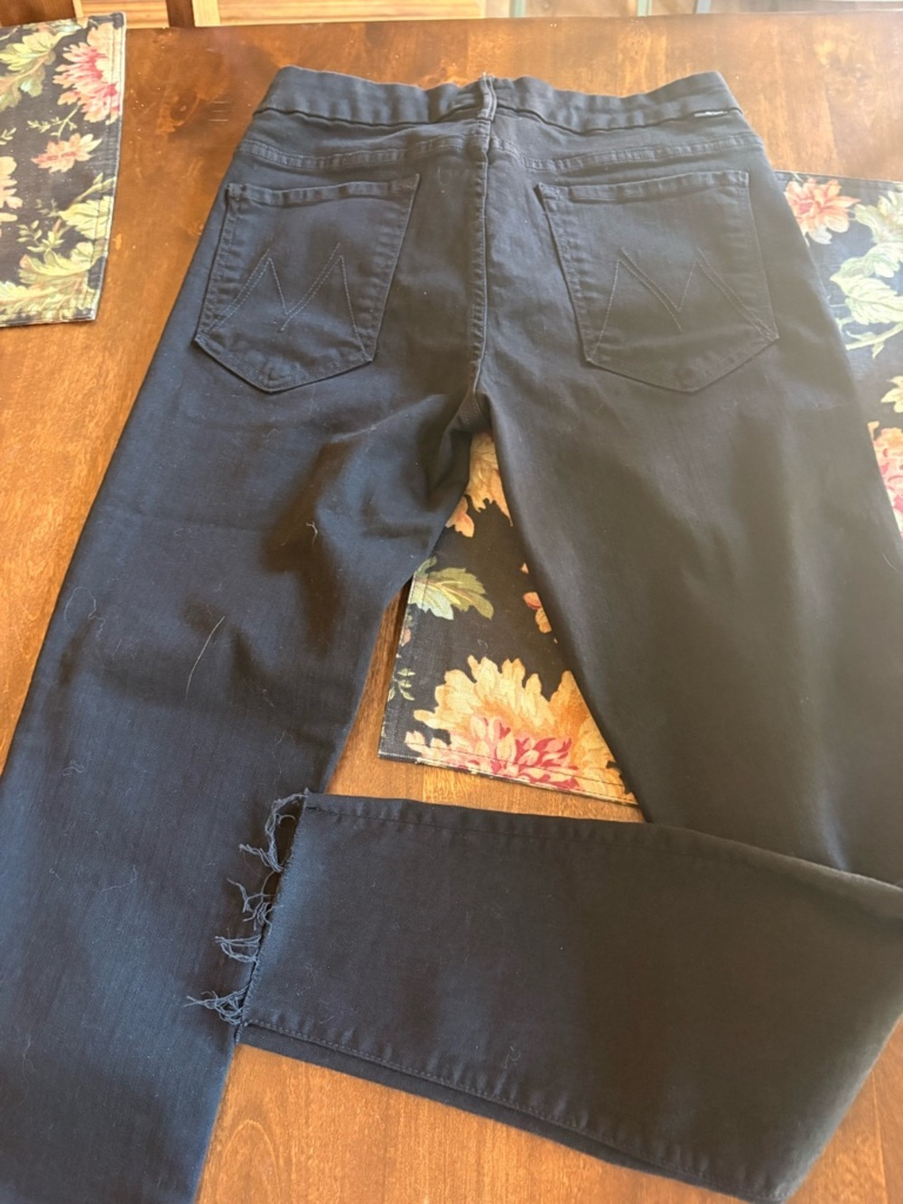 MOTHER Looker Ankle Fray (Guilty as Sin), size 30 - Picture 6 of 8